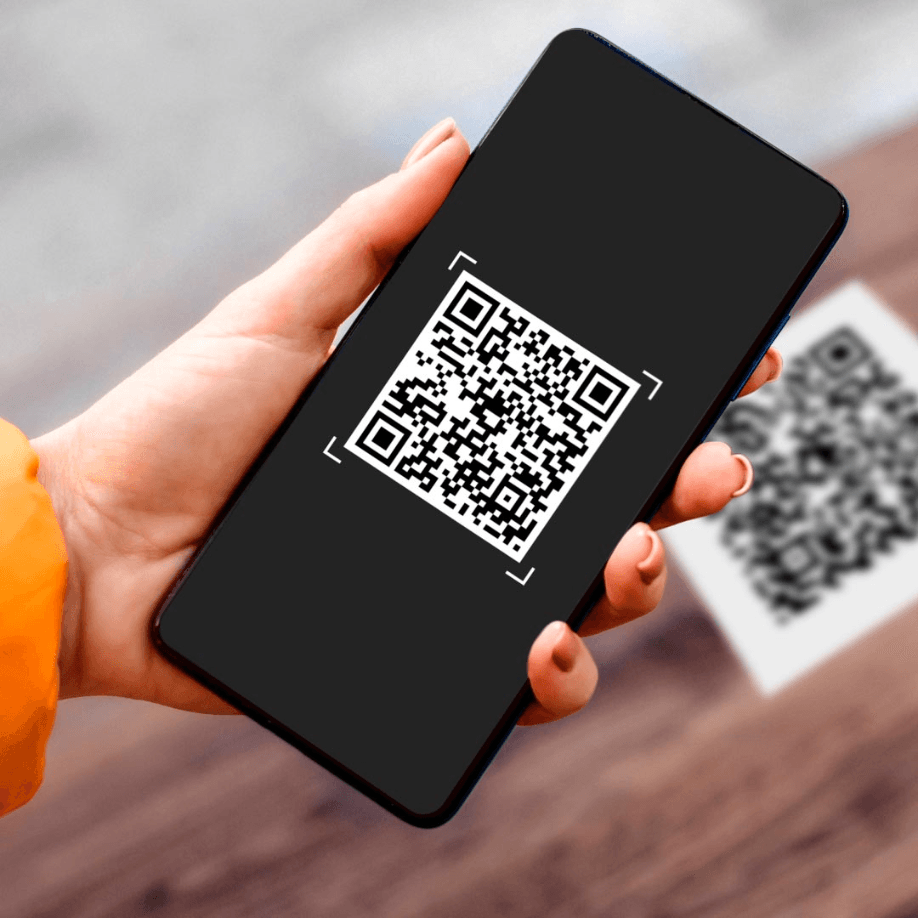 QR Code Pix exibido na tela de um smartphone