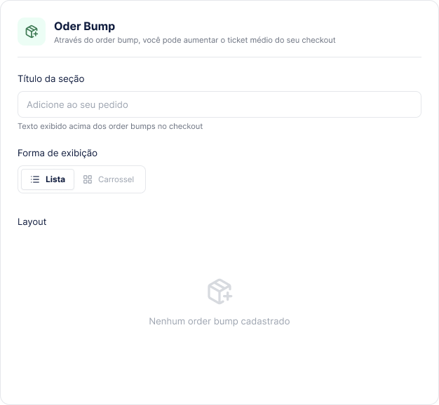 Order Bump