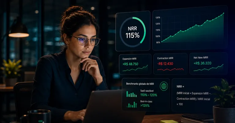 Net Revenue Retention: Como calcular e reportar NRR na sua empresa