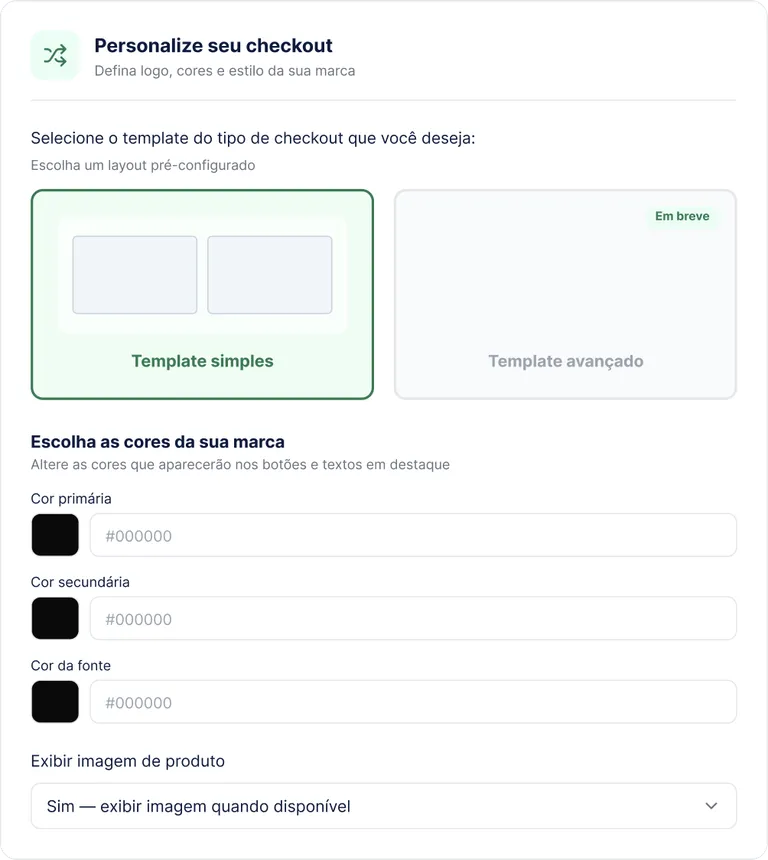 Personalização completa